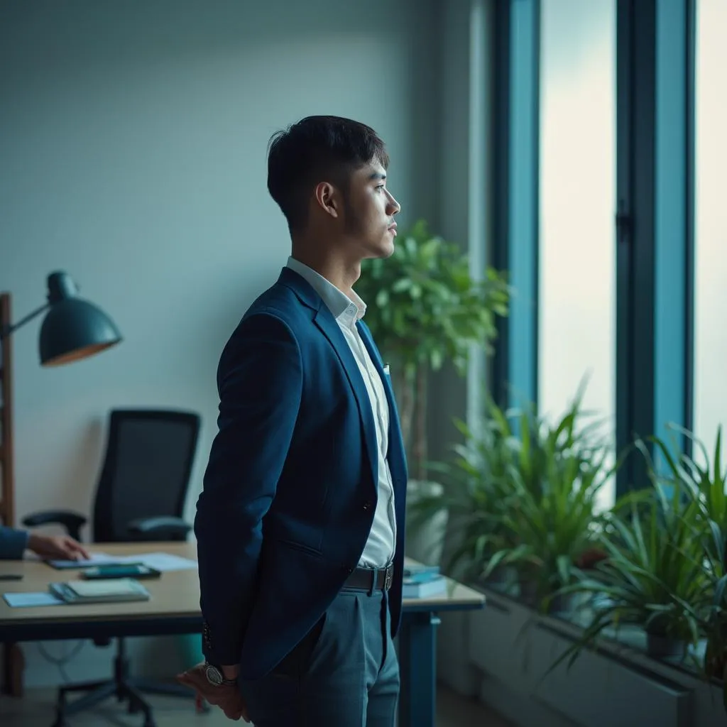 Cliente con actitud pasiva durante consulta
